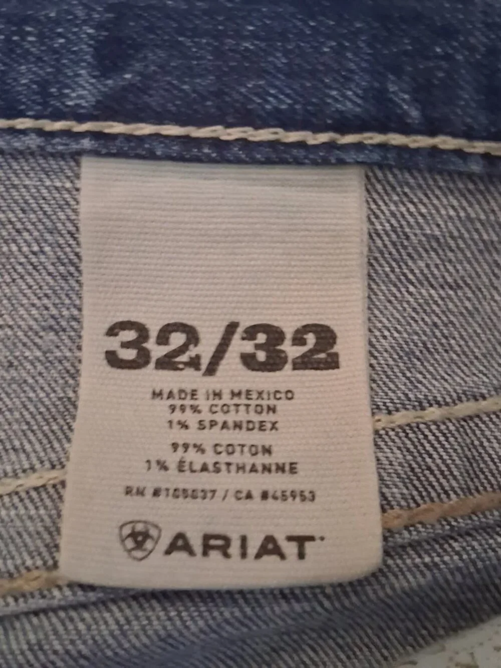 Ariat M4 Low Rise Bootcut Jeans Men’s 32x32 Blue Denim Y2K Streetwear Western
